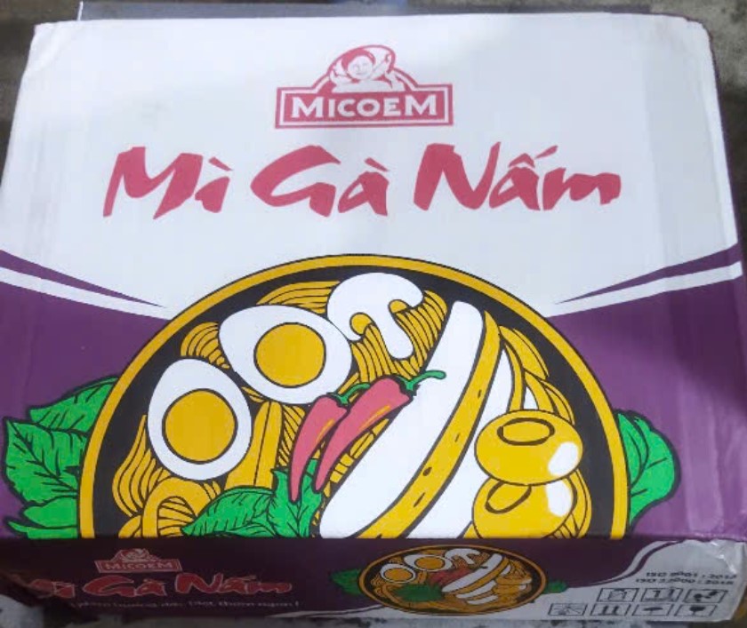 Mì Gà Nấm MICOEM (30 gói x70g)